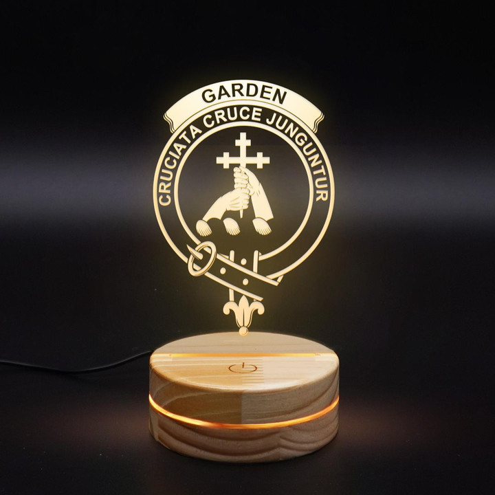 Garden Clan Badge 3D Lamp