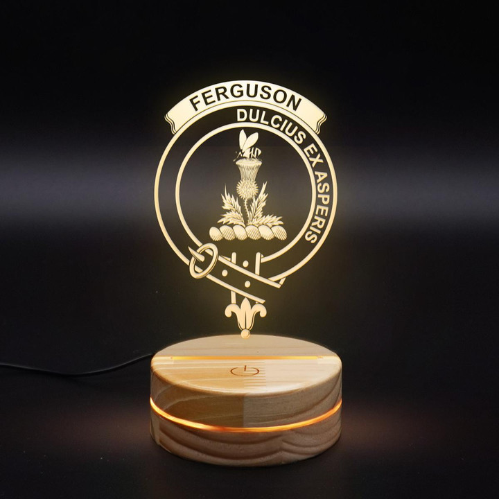 Ferguson Clan Badge 3D Lamp