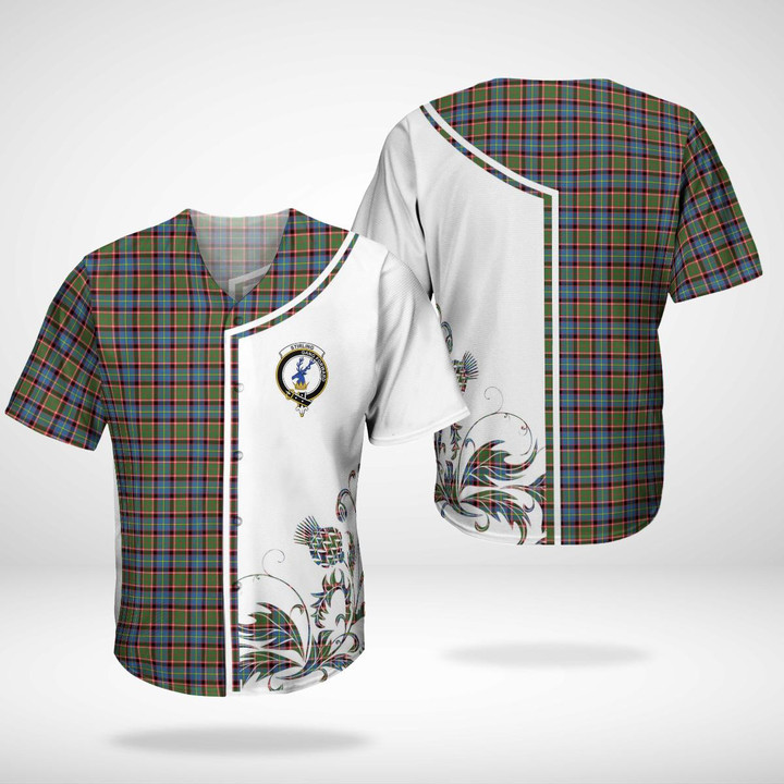 Stirling Of Cadder-present Chief Clan Badge Baseball Jersey