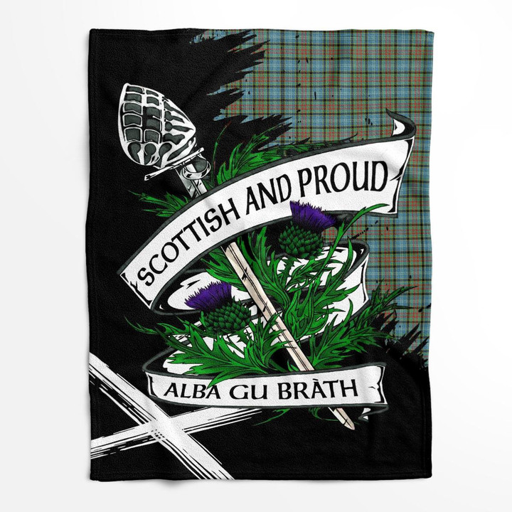 Walkinshaw Scottish Pride Tartan Fleece Blanket
