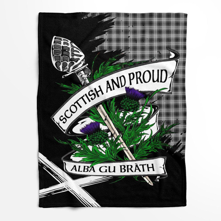 Glendinning Scottish Pride Tartan Fleece Blanket