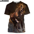 Print Horse T shirt