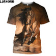 3D Print Strong Horse T shirt