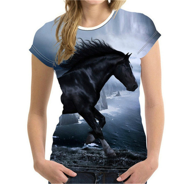 3d T-Shirt For Horse Lovers