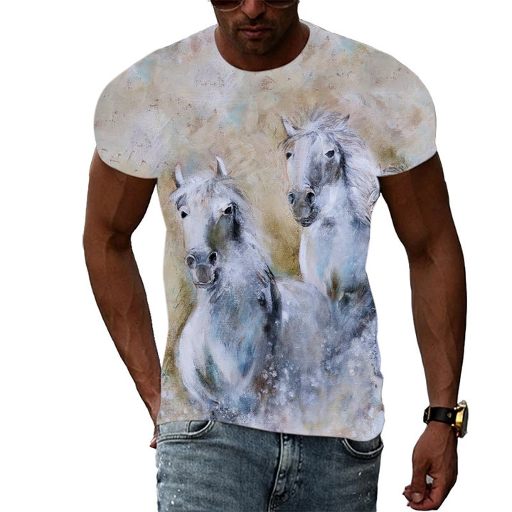 Hot T-Shirt For Horse Loves