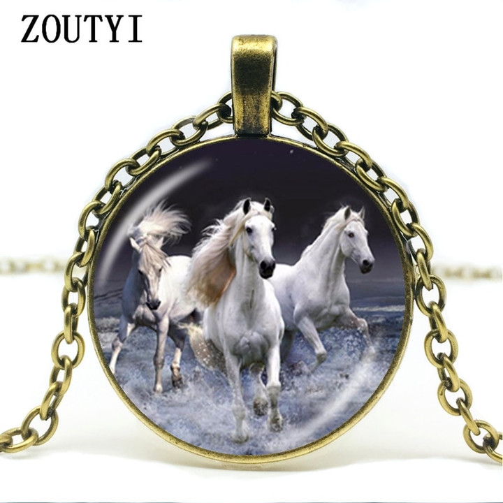 Horse pendant necklace for Horse lovers