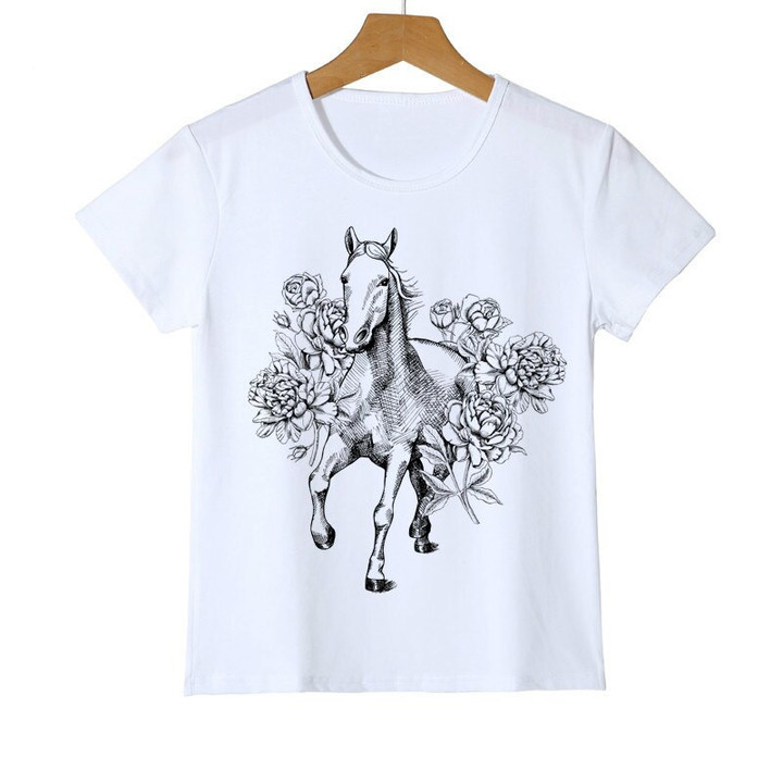 Horse Printed T- shirt Boy/Girl/Baby