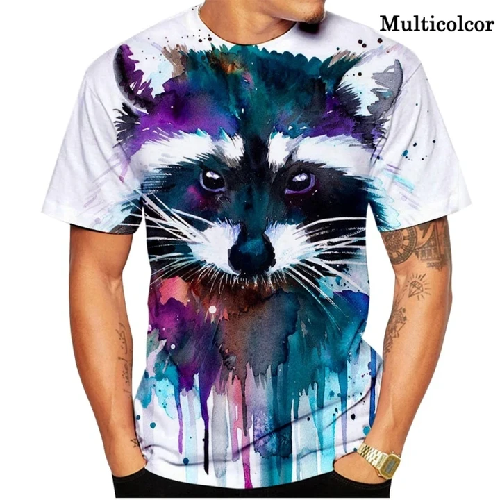 Raccoon T-Shirts 3d