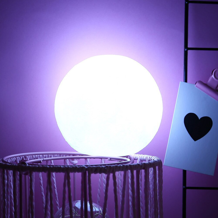 LED moon night Light soft silicone night room sleep protection for the eyes lamp house holiday decoration lampada