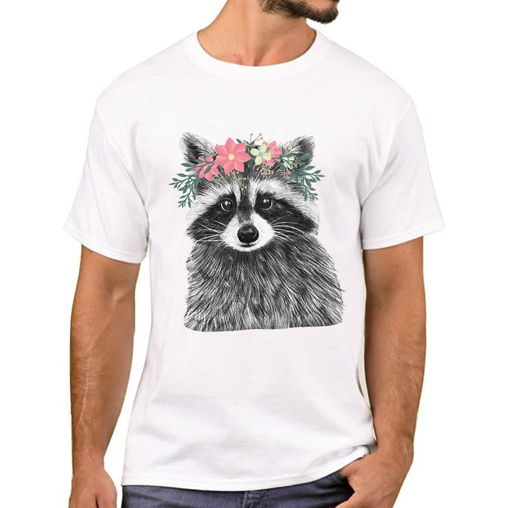Raccoon Pocket T Shirts