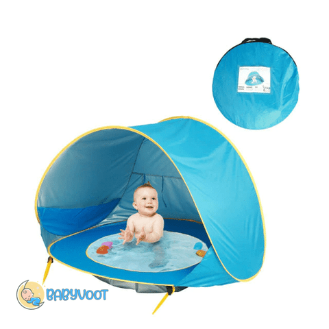 Waterproof Pop Baby Beach Tent UV-protection Sun Shelter - babyvoot