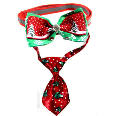 Christmas Dog Bow Tie Grooming Pet Product Handmade For Puppy Cat Dog Tie Bow Tie Puppy Dog Accessories 13 Colors