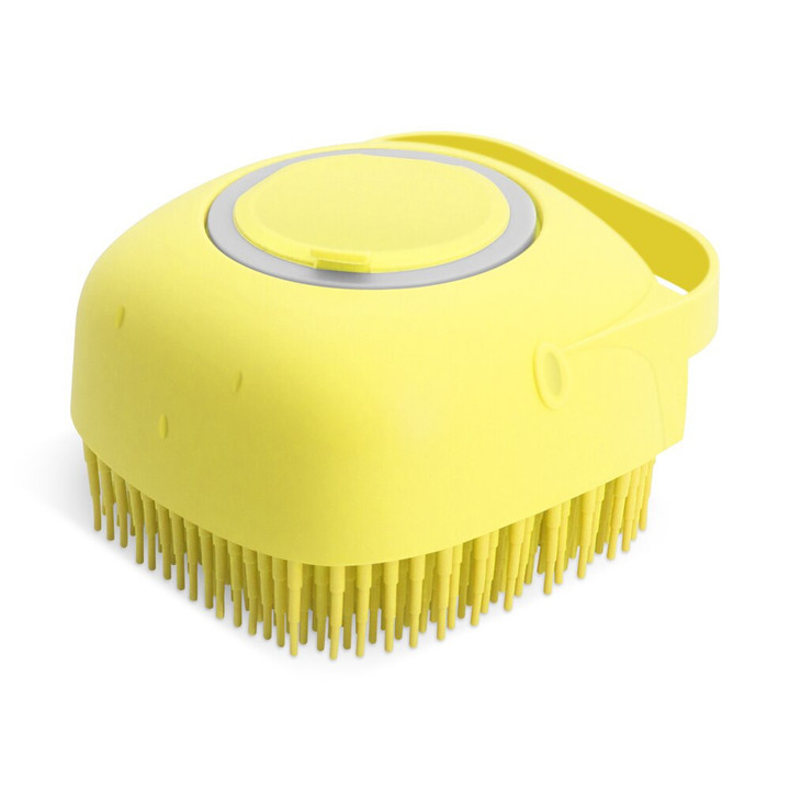 Dog Bath Massage Brush Comb Bathroom Shower Grooming Shampoo Dispenser Cleaning Gloves Multibrush for Dogs Cats Accessories