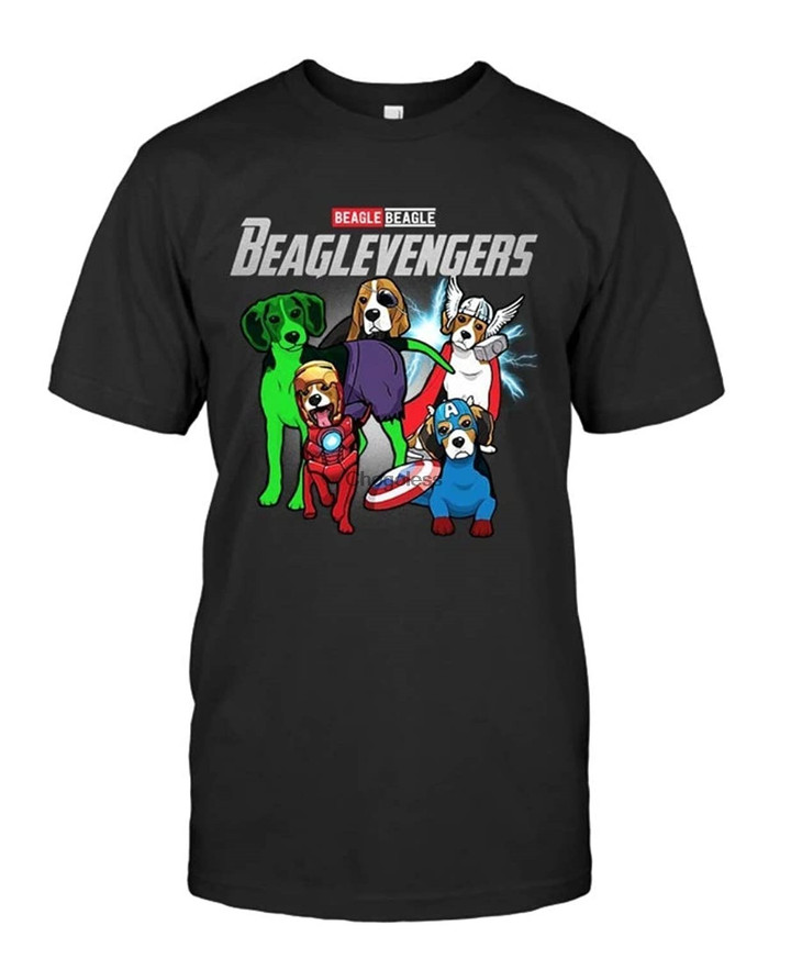 T-Shirts Dog Beagle Shirt Beaglevengers Superhero Funny Meme GreatDane Dog T-Shirt Gift