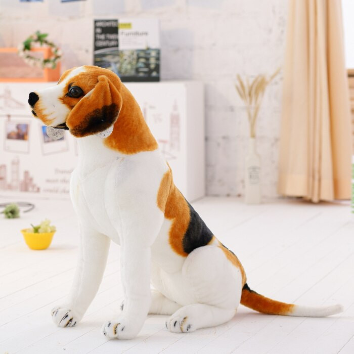 Giant Beagle Dog Toy Realistic Stuffed Animals Dog Plush Toys Gift For Children Home Decor