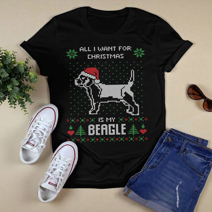 all i want christmas my beagle