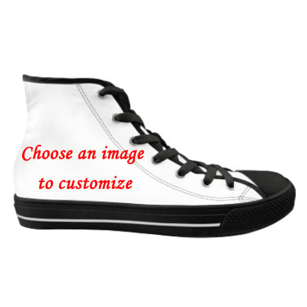 All-Match High Top Canvas Shoes Woman Comfortable Breathable Flat Shoes Trend Simple Graffiti Vulcanize Sneakers