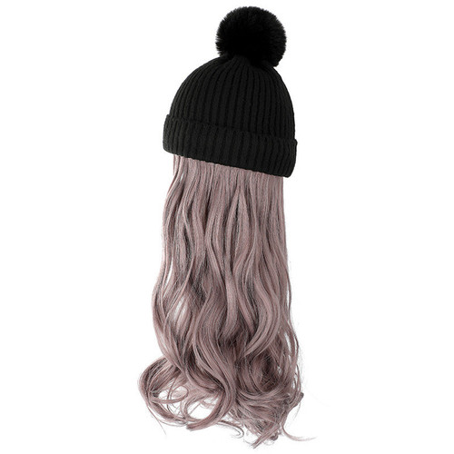 Winter Wig Beanie Hat