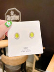 Oval Opal Earrings for Woman