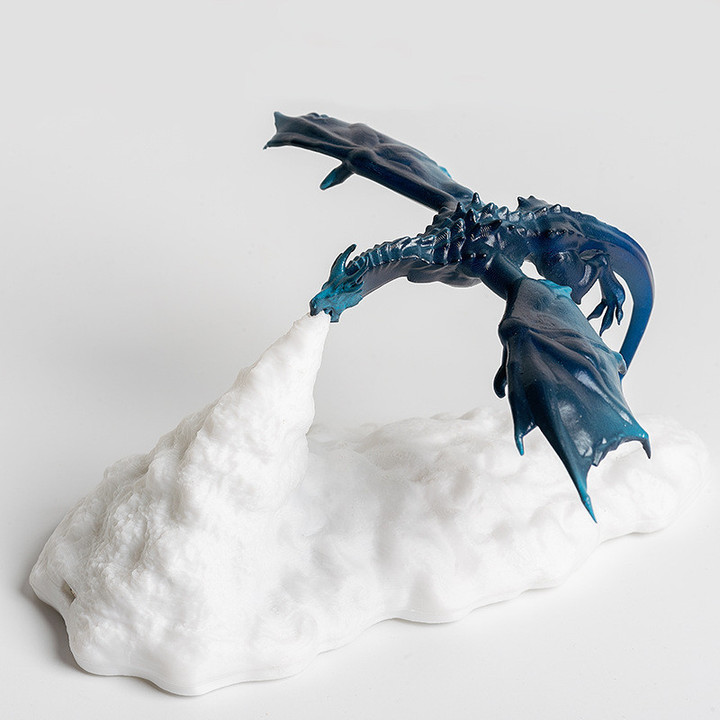Bring the Magic of Dragons into Your Home with the Fire Breathing Lamp