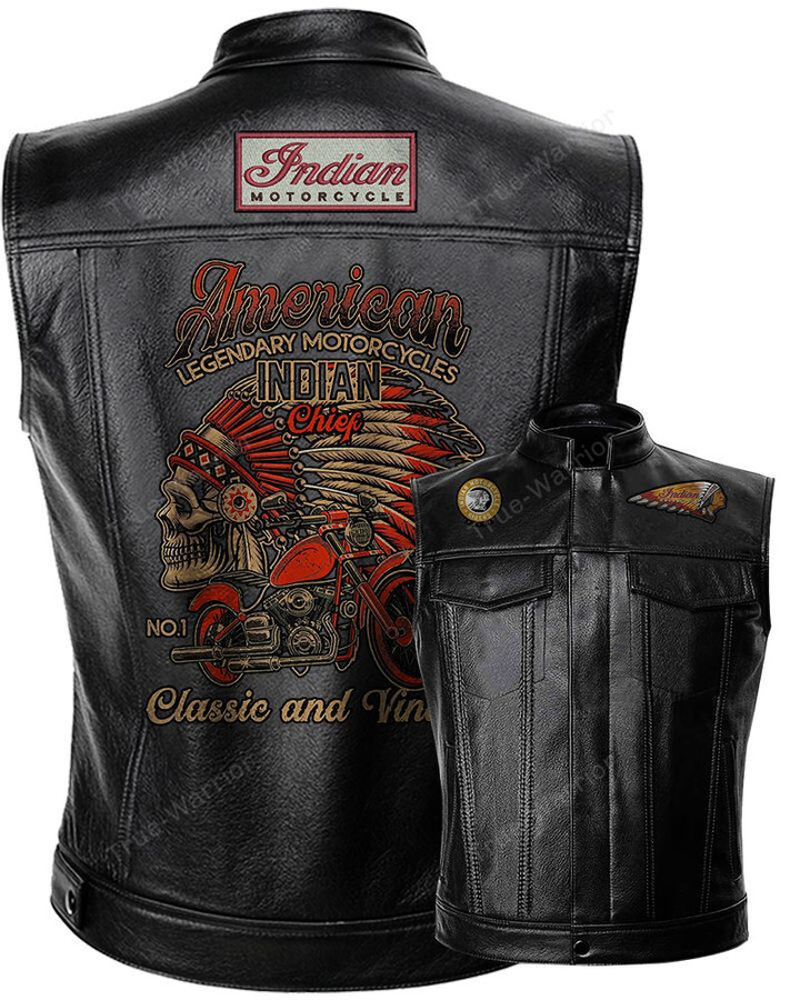 Vest Leather Jacket (NNMA0224)