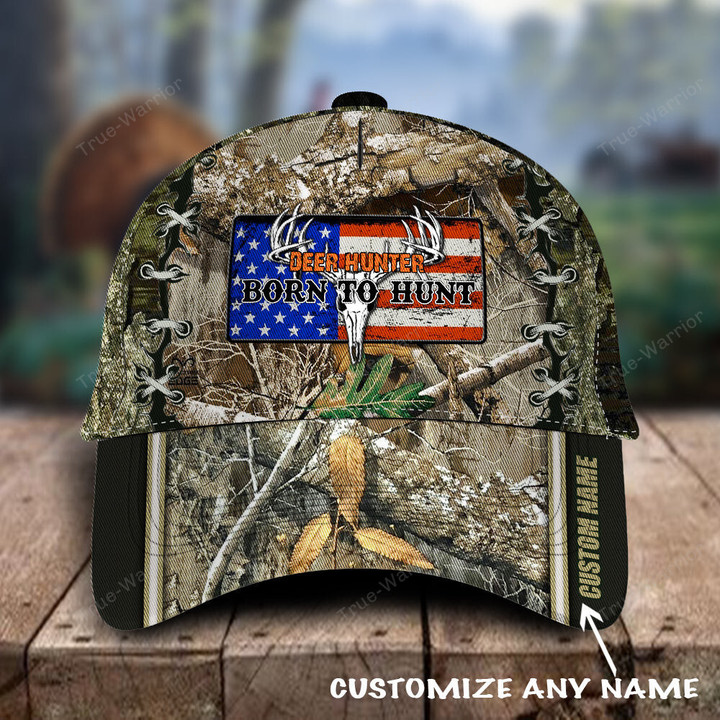 Deer hunter Born to hunt Camouflage Classic Cap NNTH1113