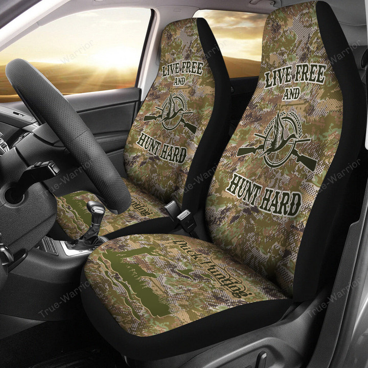 Duck Hunting Camouflage Car Seat Covers