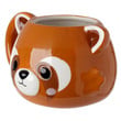 3d cute animal mug red panda simulation animal coffee mug ceramic cup birthday gift