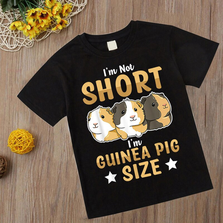 guinea pig T Shirt Kids New Kawaii 2022 Funny Summer cartoon animals T Shirt Boys Kids Clothing Unisex Short Sleeves guinea pig