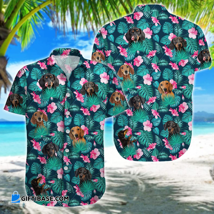Dachshund Hawaiian Shirt 102