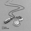 Firefighter Alternative Department Soldier Extinguisher Wife Necklace Charms Women Jewelry Accessories Pendant Gifts Fashion