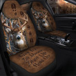 Deer Hunting Hold on Funny Car Seat Covers Universal Fit Set 2
