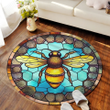 Bee Round Carpet
