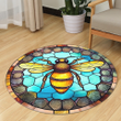 Bee Round Carpet