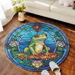 Frog Round Carpet