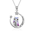 Owl Pendant Necklace for Women