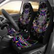 Colourful Owl Wild Animal Car Seat Covers