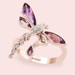 Dragonfly Ring Romantic For Women
