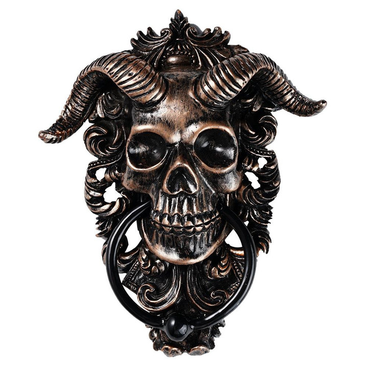 Skull Hanging Door Knocker Pendant Door Ornament