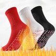 Tourmaline acupressure self-heating shaping socks