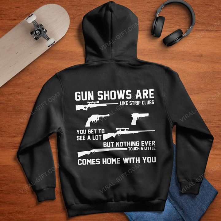 GUN SHOWS ARE LIKE STRIP CLUBS