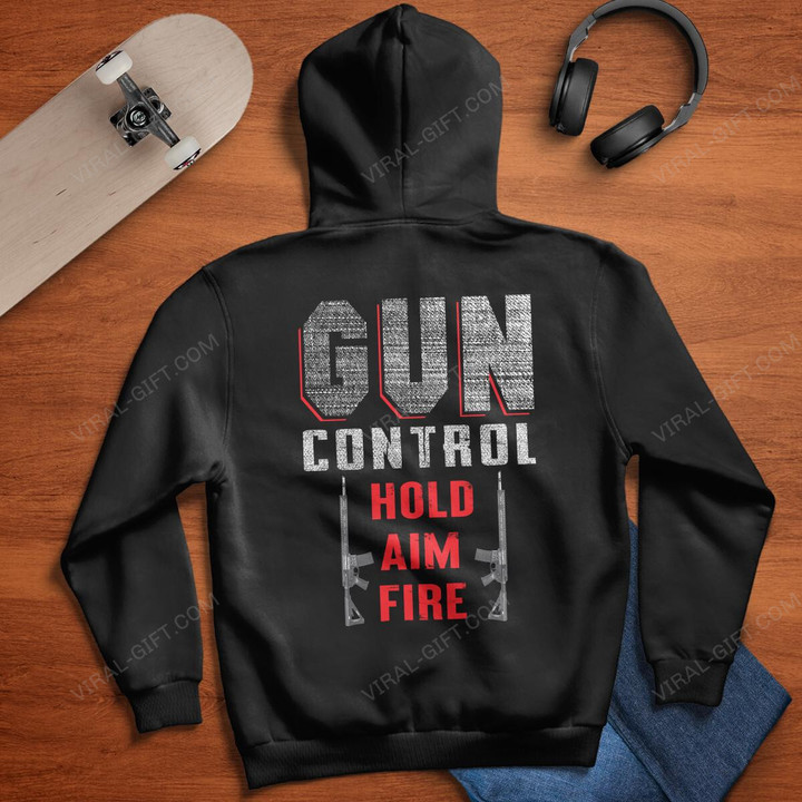 GUN CONTROL HOLD AIM FIRE