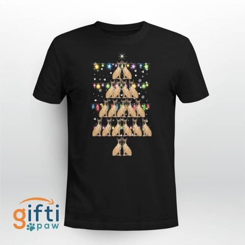 Belgian Malinois Dog Christmas t-shirt