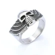 Angel Wings Skull Ring