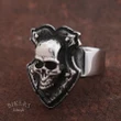 Shield Skull Ring