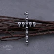 Neo-Gothic Cross Skull Necklace