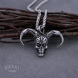 Clown Skull Necklace