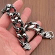 Skull Bracelet | Length 22cm
