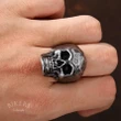 Punk Rock Style Skull Ring