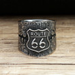 Vintage USA Road ROUTE 66 Ring